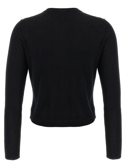 Wool cropped cardigan Sweater, cardigans
