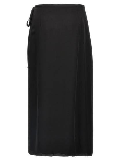 'CL Tie Wrap' skirt Skirts