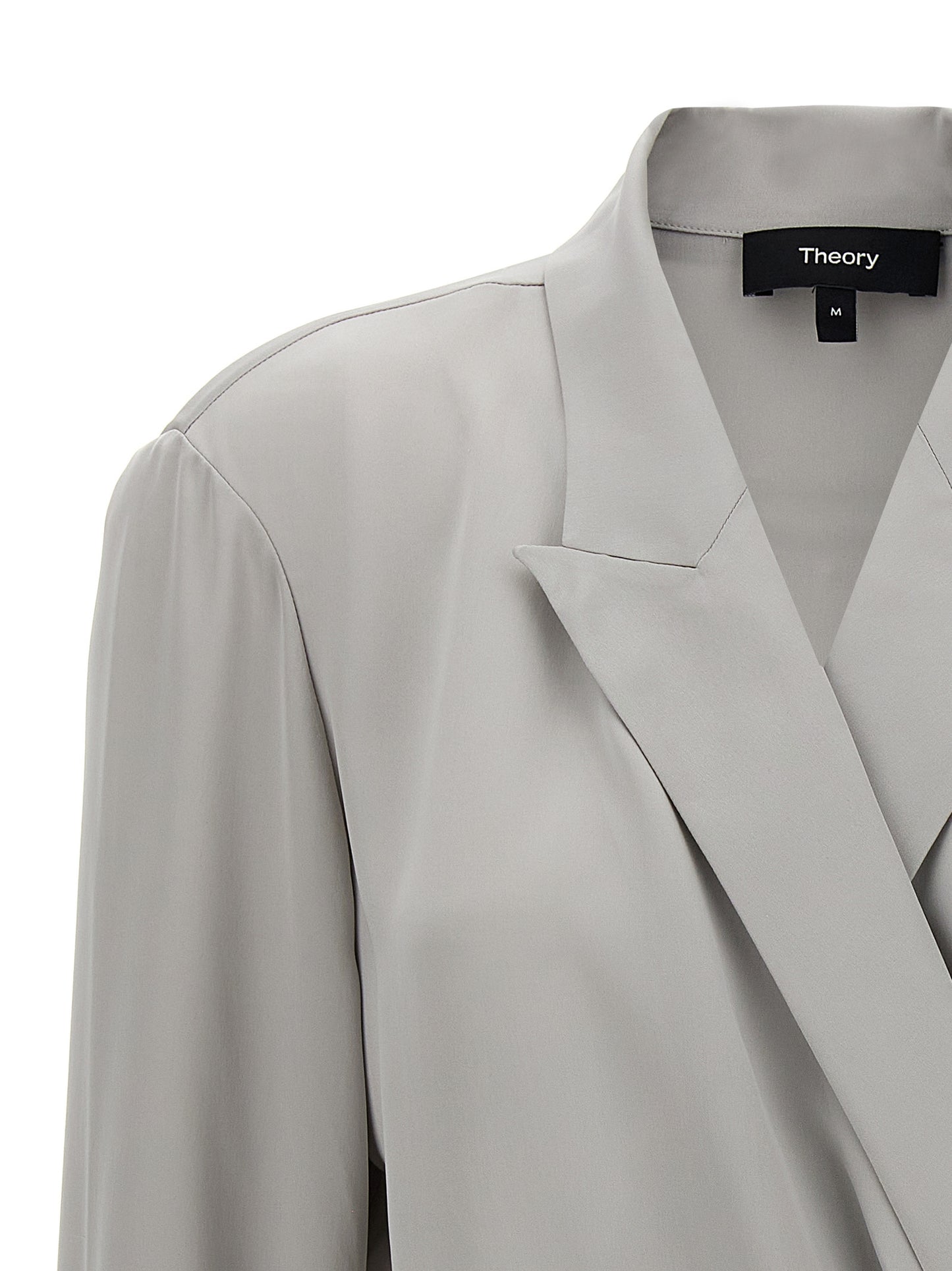 'PK Label Wrap' blouse Shirt, blouse