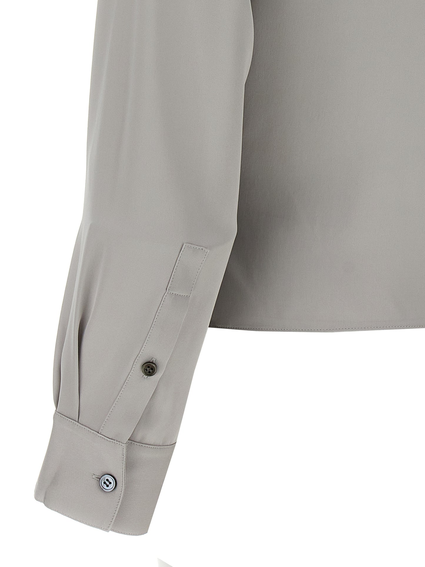 'PK Label Wrap' blouse Shirt, blouse
