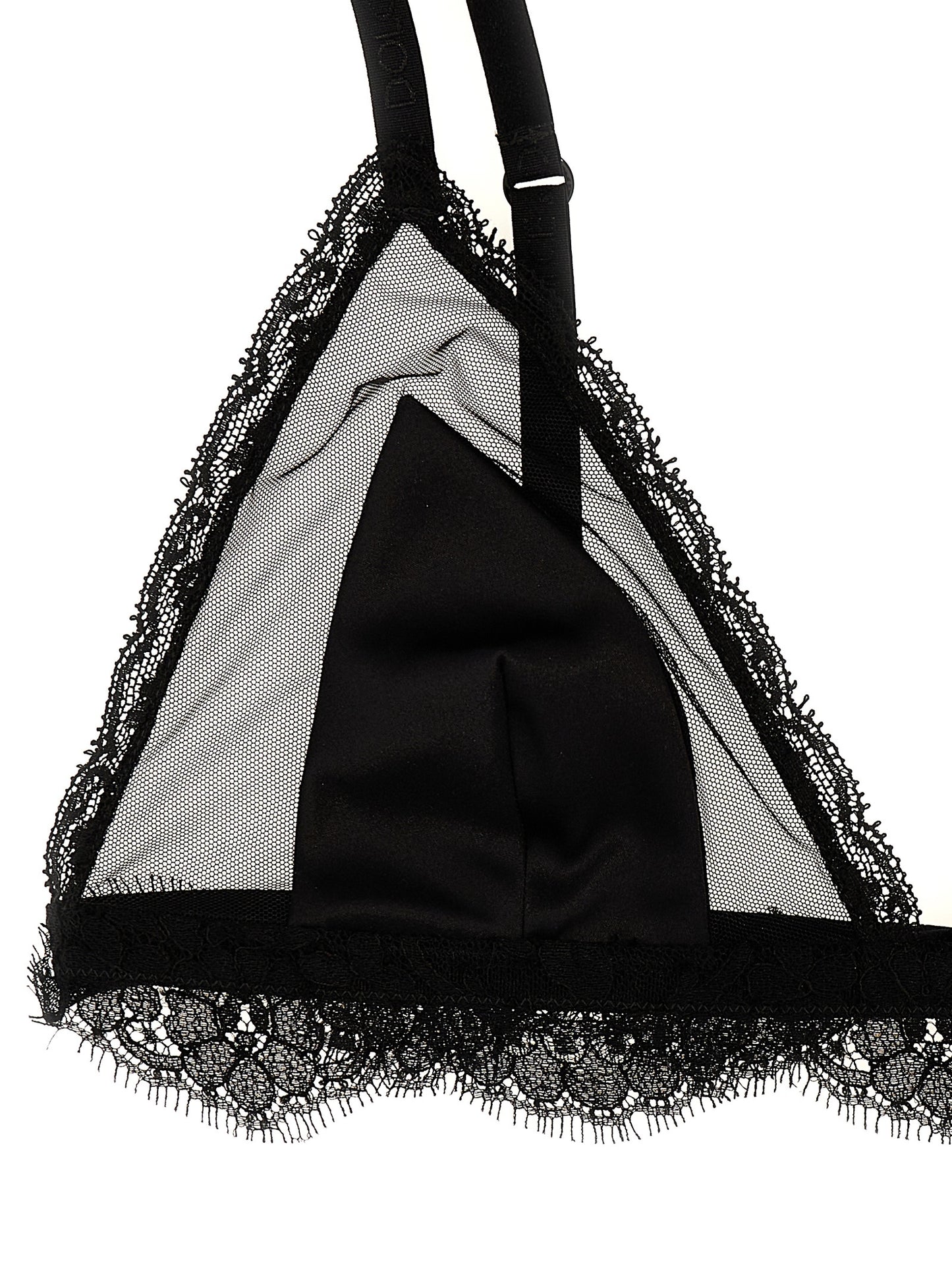 Lace silk tulle bra Underwear, body