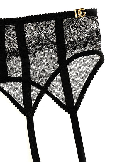 Lace garters Socks