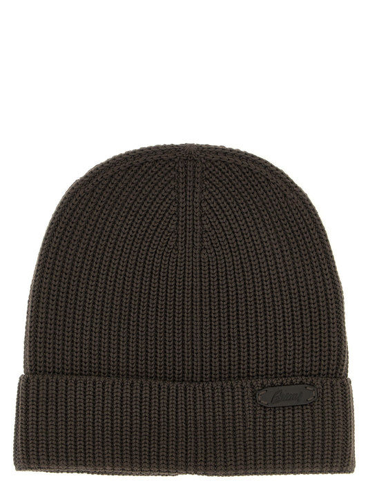 Ribbed wool beanie Hats