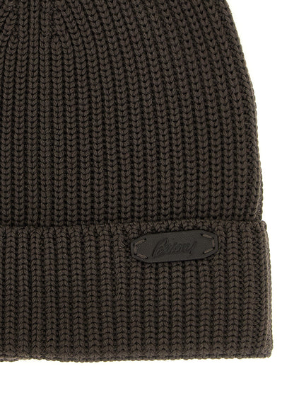 Ribbed wool beanie Hats
