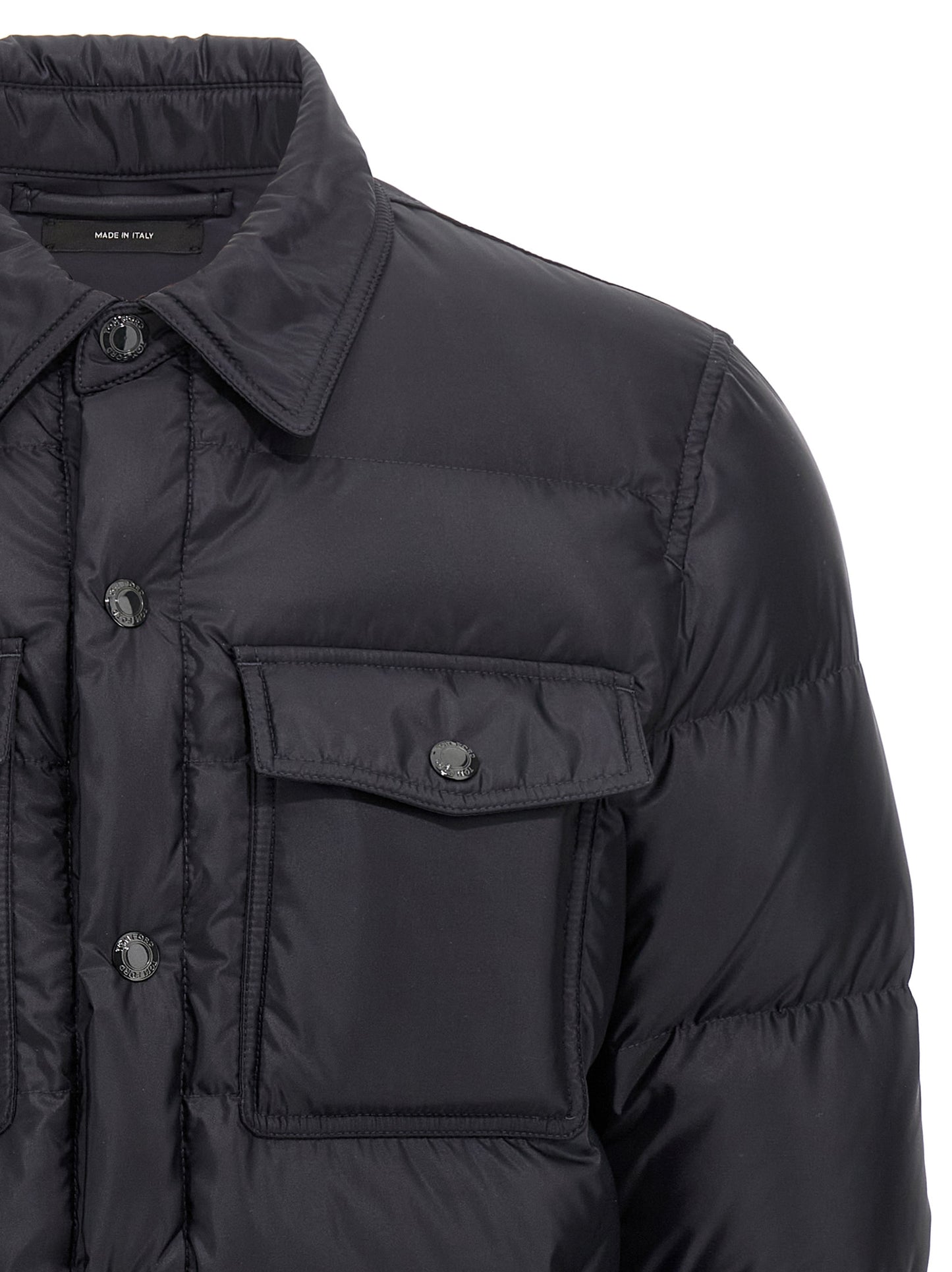 Shirt collar down jacket Casual jackets, parka