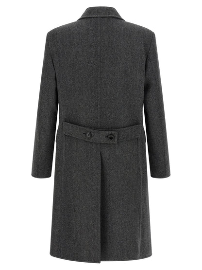 Double-breasted coat Coats, trench coats