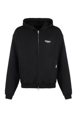 Represent Full zip cotton hoodie