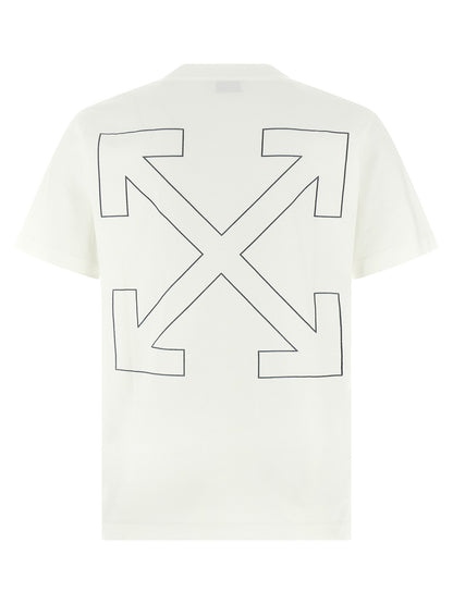 'Outline Arrow Slim' T-shirt T-shirt