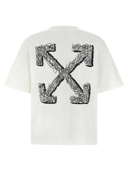 'Scribble Arrow Skate' T-shirt T-shirt