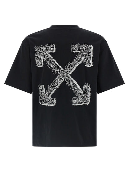 'Scribble Arrow Skate' T-shirt T-shirt
