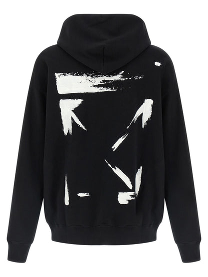 'Brush Arrow Skate' hoodie Sweatshirt