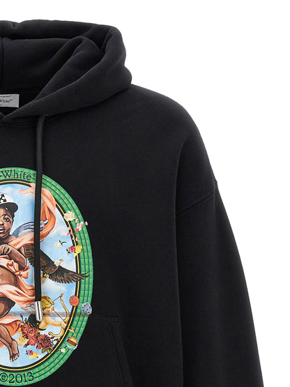 'Fresco oval' hoodie Sweatshirt