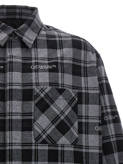 'Check Flannel Padded' jacket Piumini, Parka, Giacche casual
