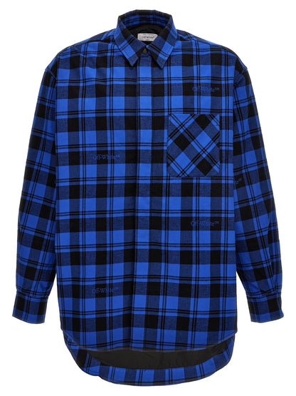 'Check Flannel' overshirt Piumini, Parka, Giacche casual