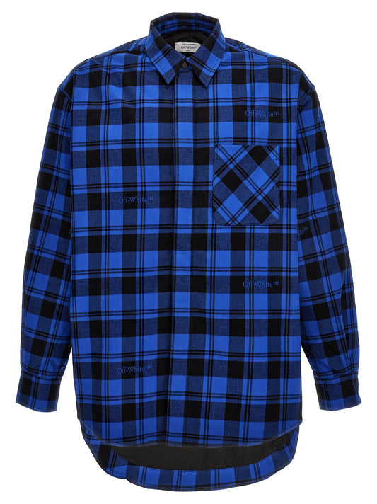 'Check Flannel' overshirt Piumini, Parka, Giacche casual