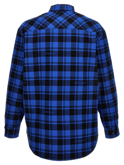 'Check Flannel' overshirt Piumini, Parka, Giacche casual