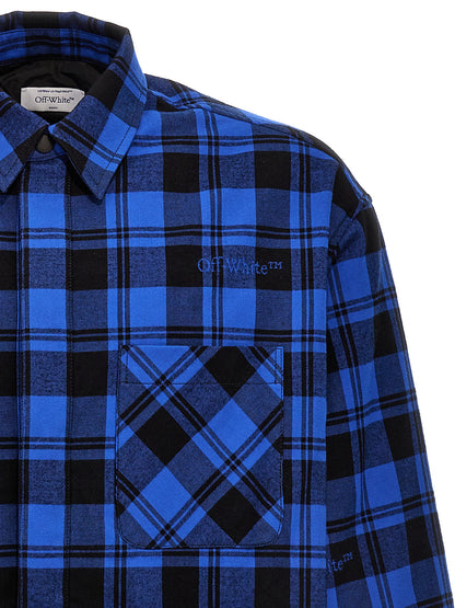'Check Flannel' overshirt Piumini, Parka, Giacche casual