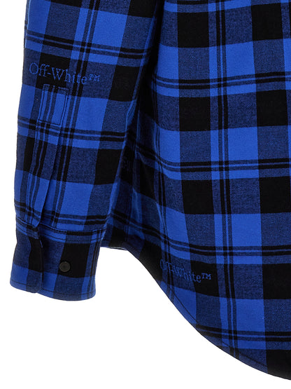 'Check Flannel' overshirt Piumini, Parka, Giacche casual