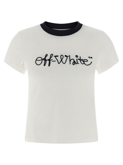 'Emb Script Logo' T-shirt T-shirt