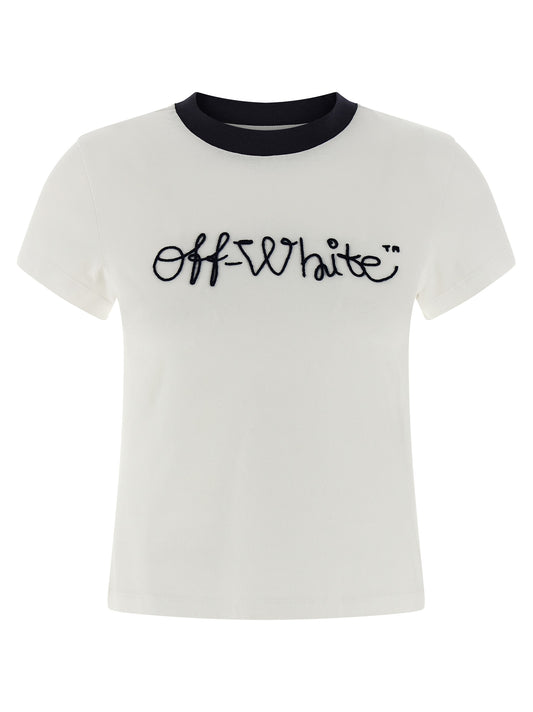 'Emb Script Logo' T-shirt T-shirt