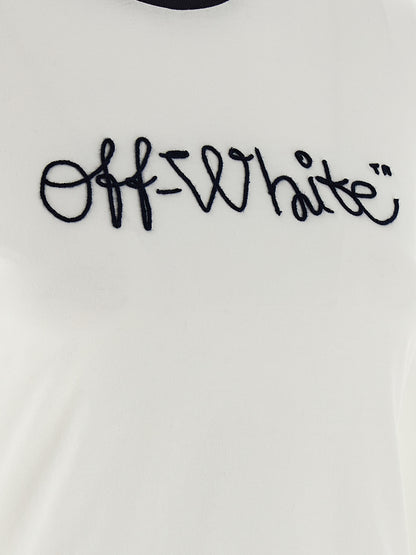 'Emb Script Logo' T-shirt T-shirt