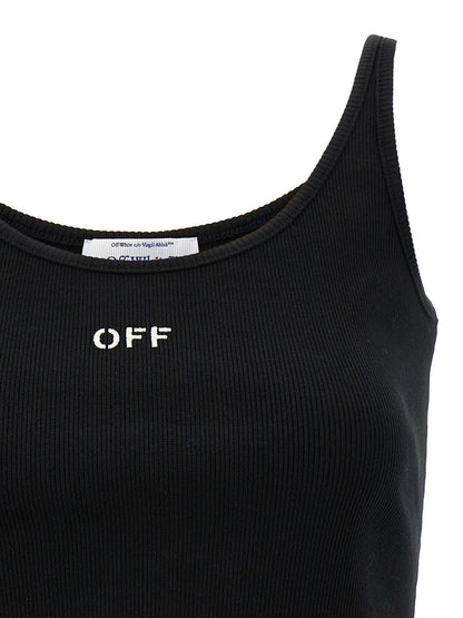 'Off stamp' top Tops