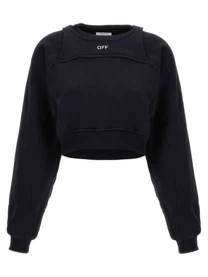 Logo embroidery sweatshirt Sweatshirt