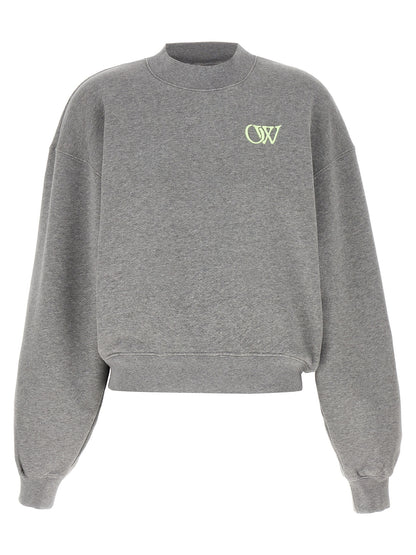 'Ow' embroidered sweatshirt Sweatshirt