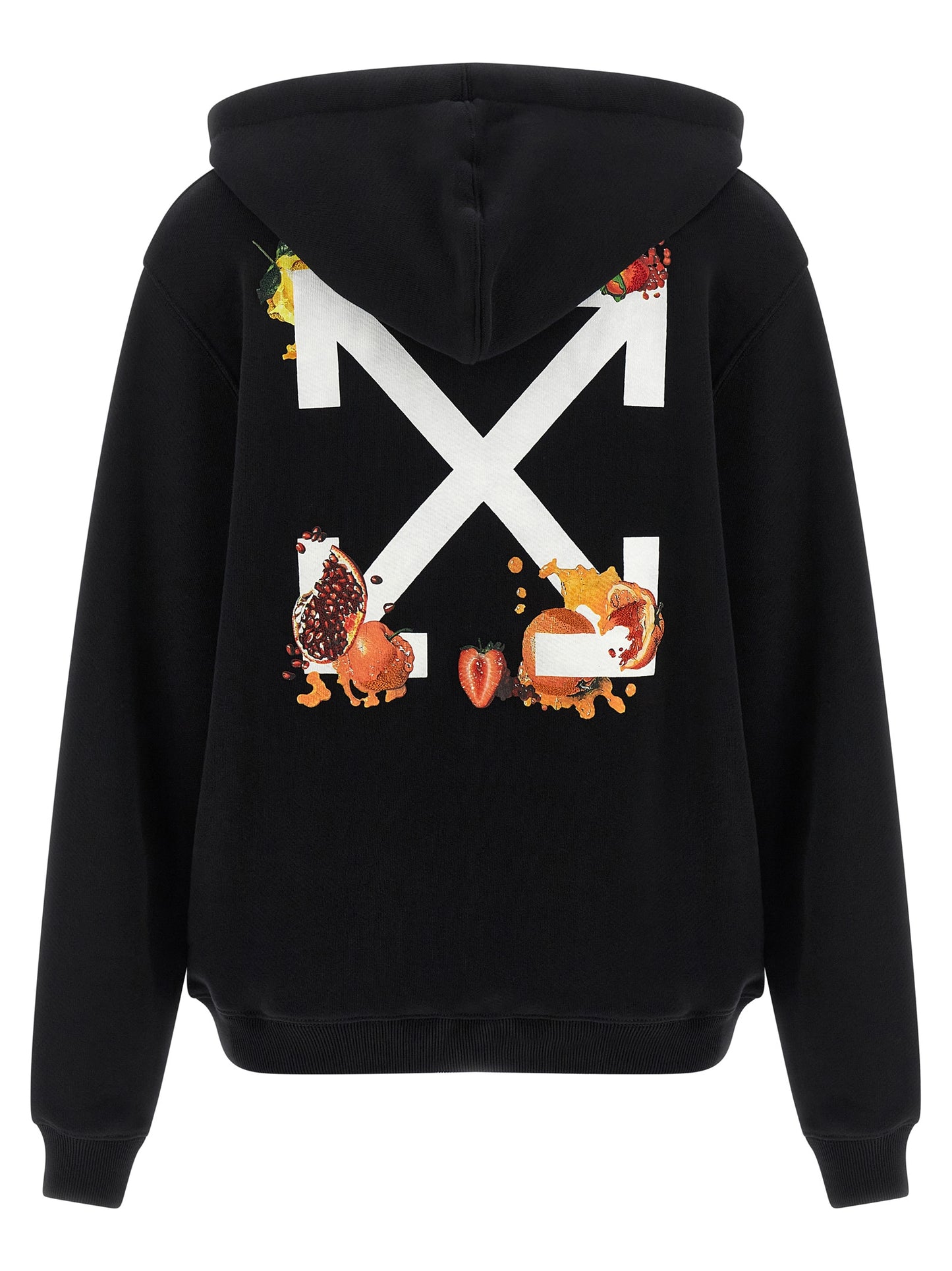 'Emb Fruits Arrow' hoodie Sweatshirt
