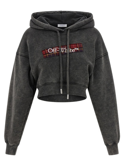'Check Flan Bookish' hoodie Sweatshirt