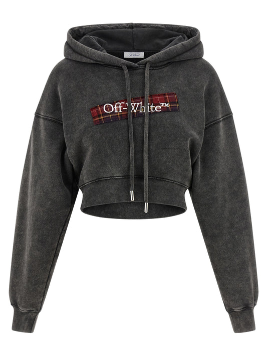 'Check Flan Bookish' hoodie Sweatshirt