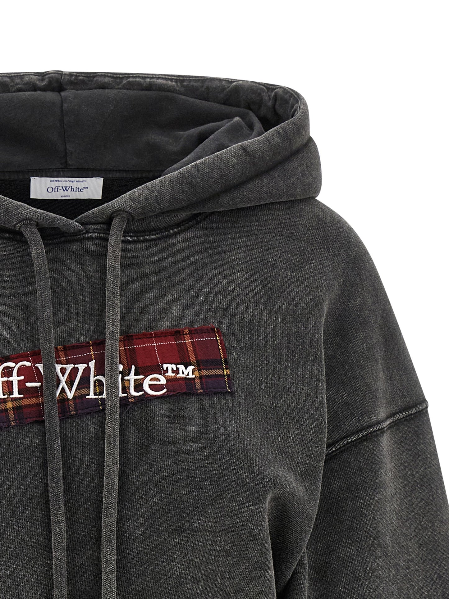 'Check Flan Bookish' hoodie Sweatshirt