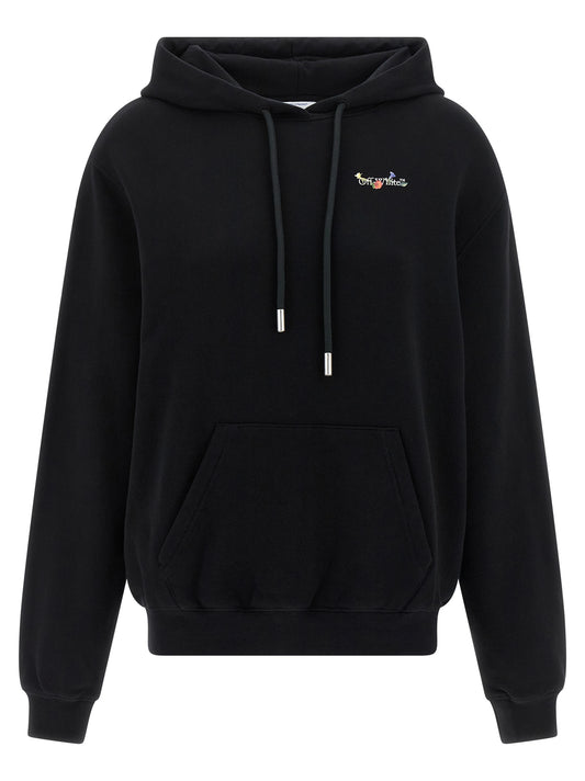 'Arrow Glass Flower' hoodie Sweatshirt