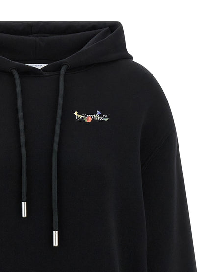 'Arrow Glass Flower' hoodie Sweatshirt