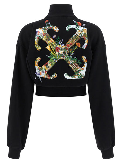 'Arrow Glass Flower' sweatshirt Sweatshirt