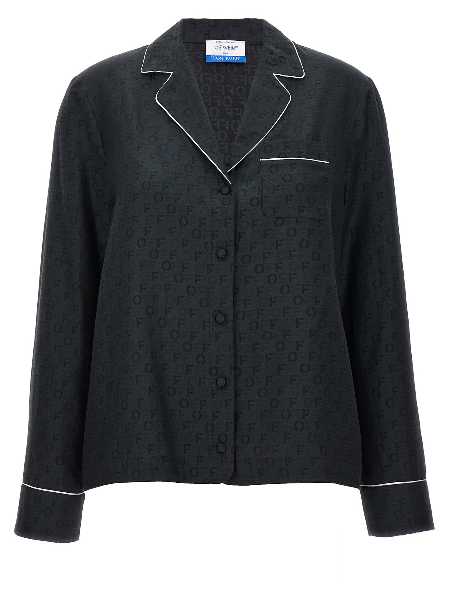 'Off Jaquard Pajama' shirt Shirt, blouse