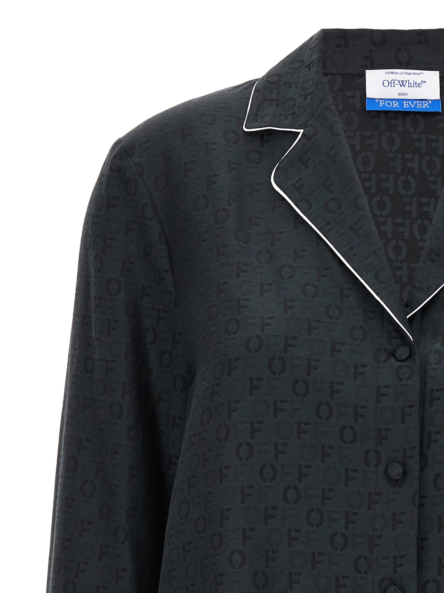 'Off Jaquard Pajama' shirt Shirt, blouse