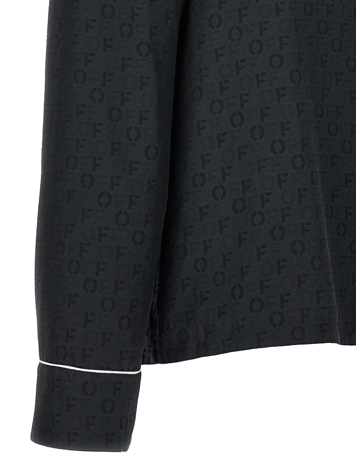 'Off Jaquard Pajama' shirt Shirt, blouse