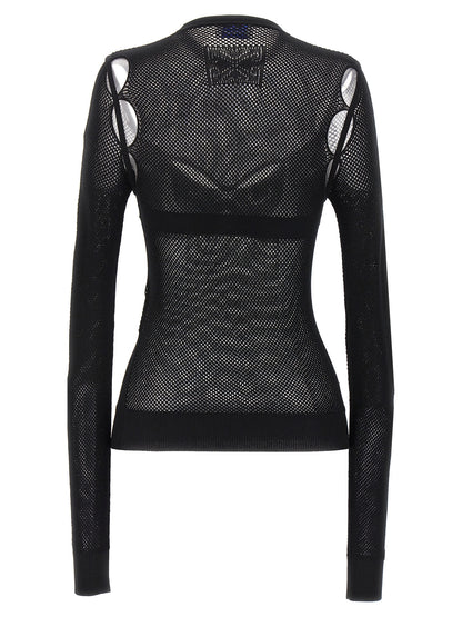 'Net Arrow Bralette' top Tops