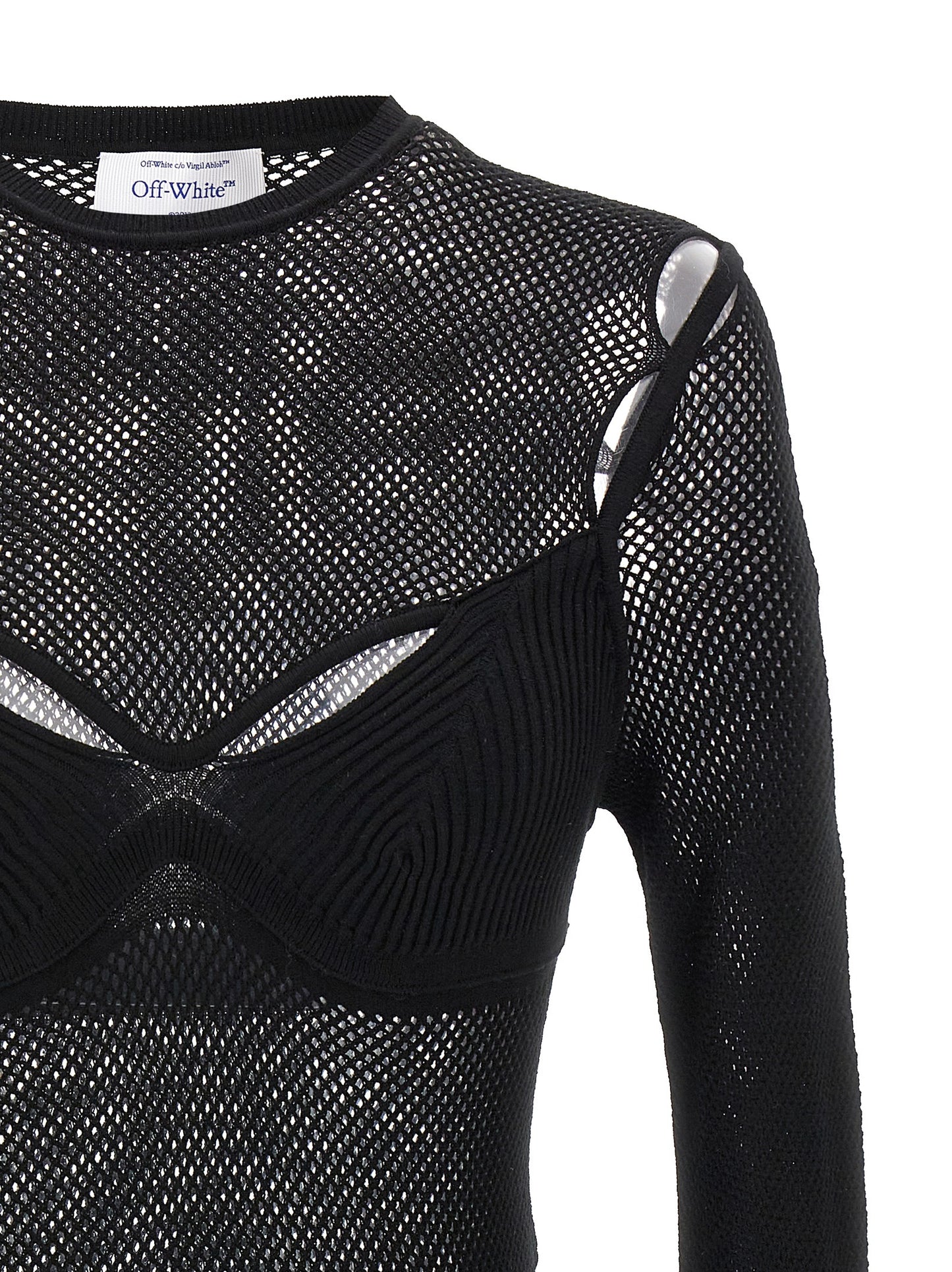 'Net Arrow Bralette' top Tops