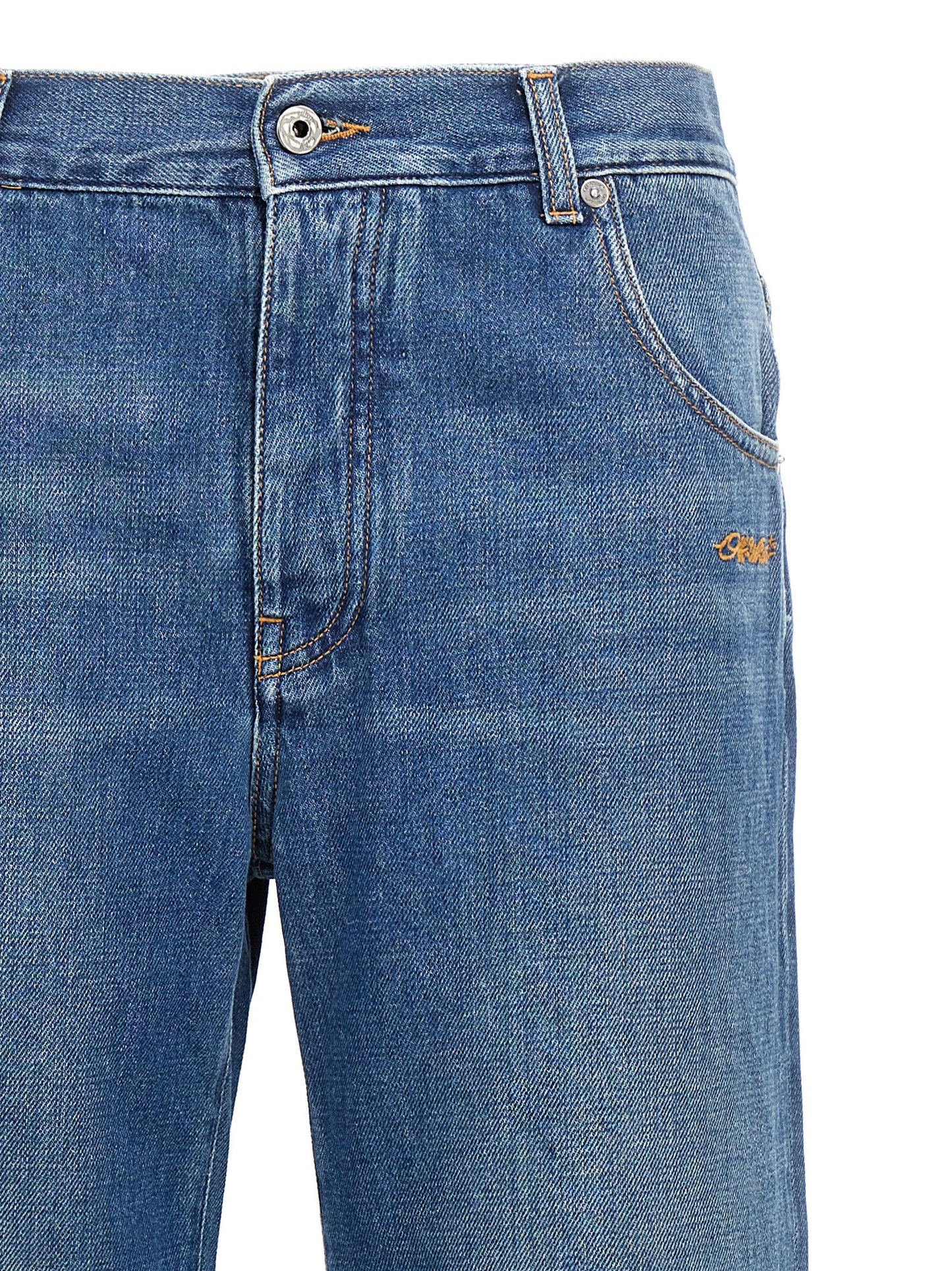 Logo embroidery jeans Jeans