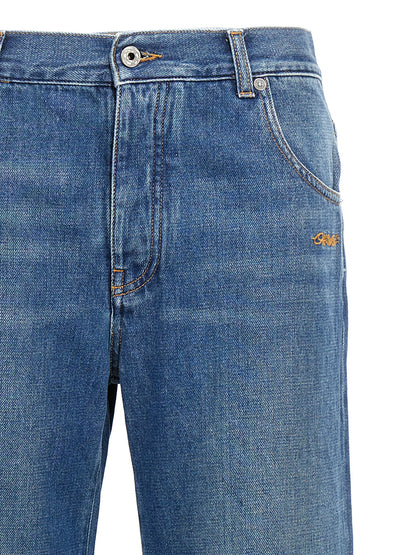 Logo embroidery jeans Jeans