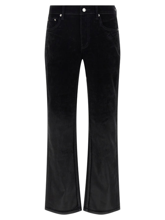 'P004 Flare Flock Dipped' jeans Jeans