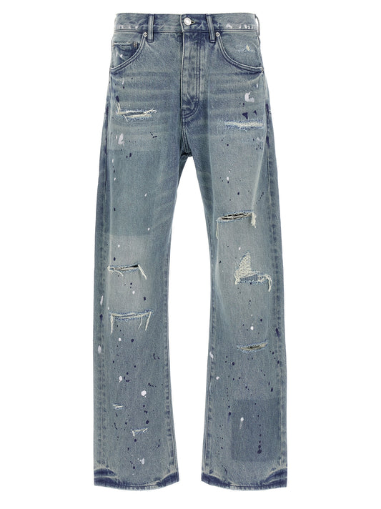 'Patch Repairs Foil' jeans Jeans