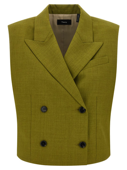Double-breasted vest Gilet