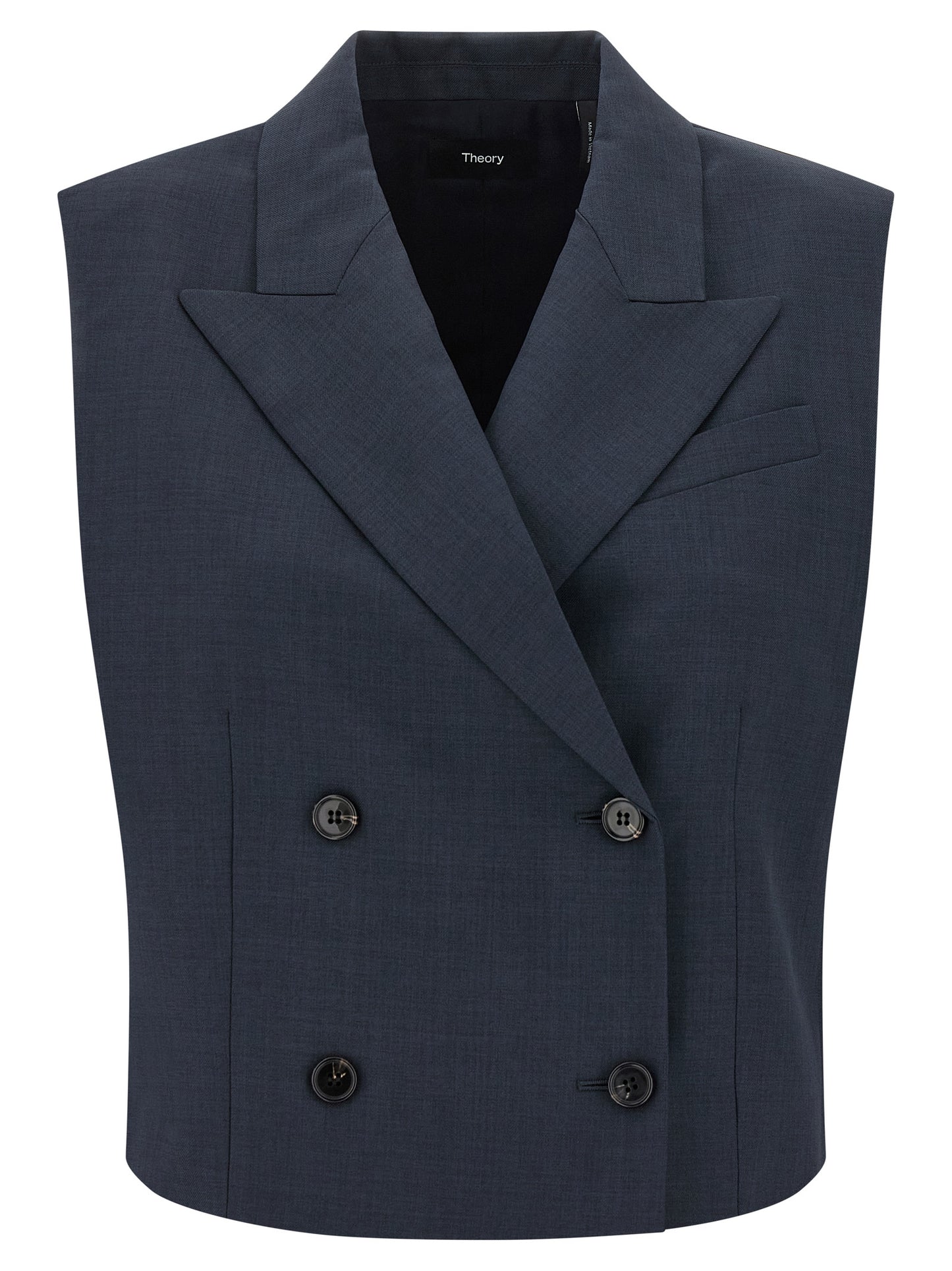 Double-breasted vest Gilet