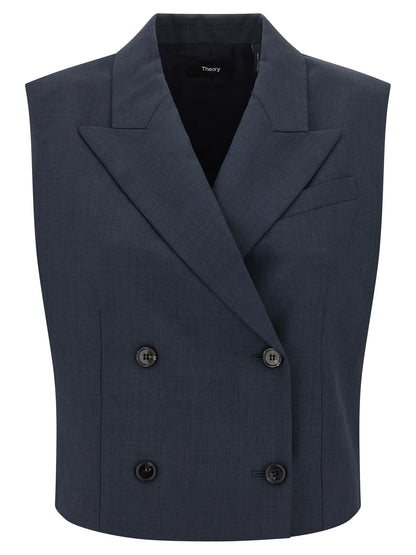 Double-breasted vest Gilet