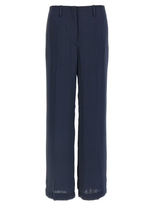 Silk effect trousers Pants