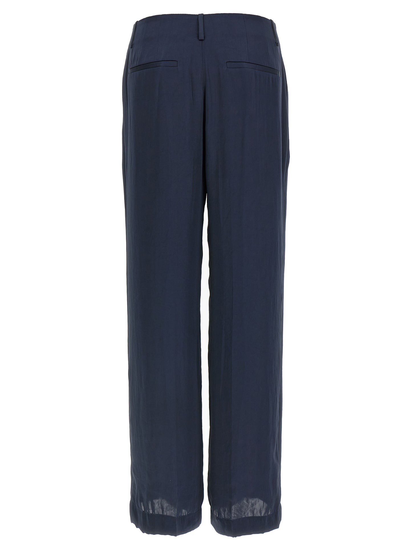 Silk effect trousers Pants