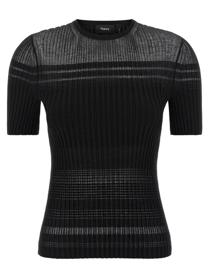 Ribbed T-shirt T-shirt